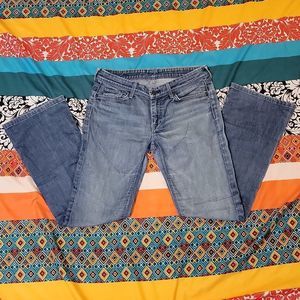 7 For All Mankind Flynt Stretch Bootcut 7FAM Jeans Size 30